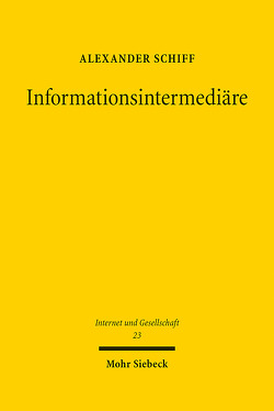 Informationsintermediäre von Schiff,  Alexander