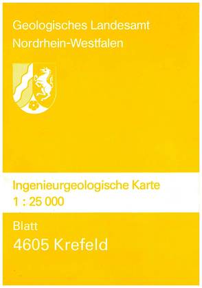 Ingenieurgeologische Karten. 1:25000 / Krefeld von Kalterherberg,  Jakob, Schmidt,  Klaus D., Weber,  Adolf