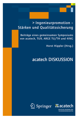 Ingenieurpromotion – Stärken und Qualitätssicherung von Hippler,  Horst