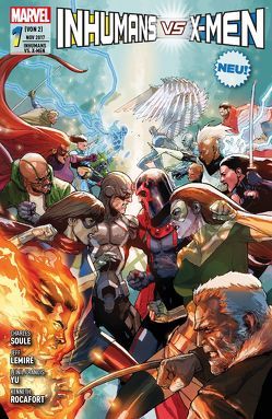 Inhumans vs. X-Men von Lemire,  Jeff, Petz,  Jürgen, Rocafort,  Kenneth, Soule,  Charles, Yu,  Leinil Francis