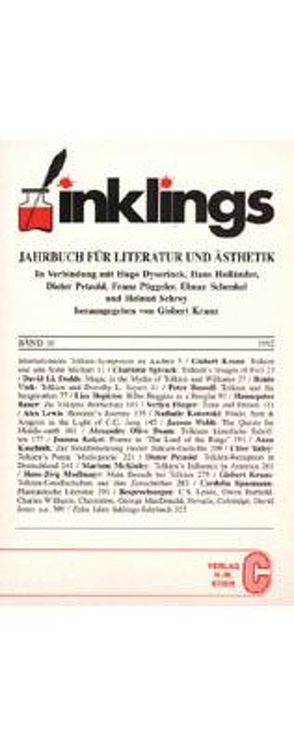 Inklings-Jahrbuch für Literatur und Ästhetik von Dyserinck,  Hugo, Kranz,  Gisbert, Pöggeler,  Franz, Schrey,  Helmut, Wolandt,  Gerd