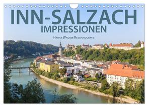 Inn-Salzach-Impressionen (Wandkalender 2024 DIN A4 quer), CALVENDO Monatskalender von Wagner,  Hanna