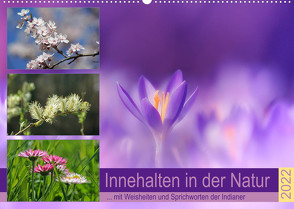 Innehalten in der Natur … mit Weisheiten und Sprichworten der Indianer (Wandkalender 2022 DIN A2 quer) von Michel,  Susan