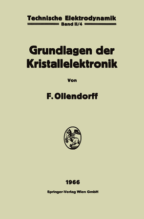 Innere Elektronik von Ollendorff,  Franz