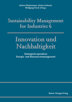 Innovation und Nachhaltigkeit von Biedermann,  Hubert, Posch,  Wolfgang, Vorbach,  Stefan