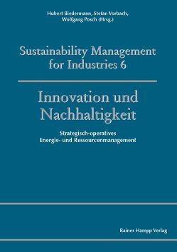 Innovation und Nachhaltigkeit von Biedermann,  Hubert, Posch,  Wolfgang, Vorbach,  Stefan