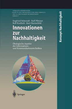 Innovationen zur Nachhaltigkeit von Behrendt,  Siegfried, Edler,  D., Hornschild,  Kurt, Kreibich,  Rolf, Kuom,  M., Pfitzner,  Ralf, Preißl,  B., Scharp,  M.