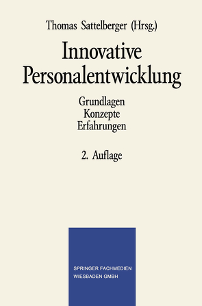 Innovative Personalentwicklung von Sattelberger,  Thomas