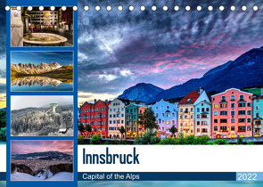 Innsbruck – Capital of the AlpsAT-Version (Tischkalender 2022 DIN A5 quer) von Jovanovic,  Danijel