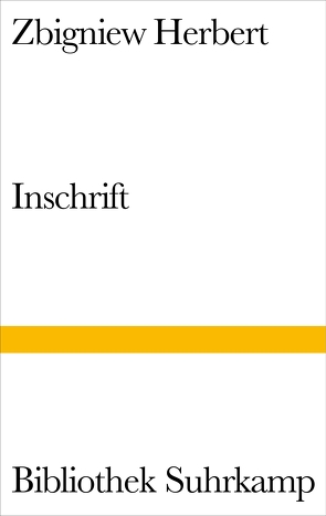 Inschrift von Dedecius,  Karl, Herbert,  Zbigniew