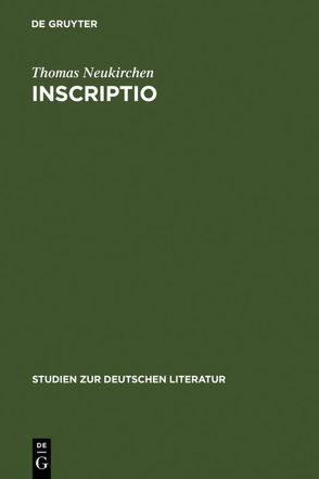 Inscriptio von Neukirchen,  Thomas