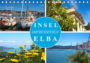 Insel Elba Impressionen (Tischkalender 2021 DIN A5 quer) von J. Richtsteig,  Walter