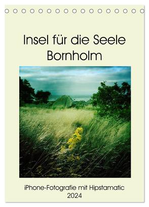 Insel für die Seele Bornholm (Tischkalender 2024 DIN A5 hoch), CALVENDO Monatskalender von Zimmermann,  Kerstin