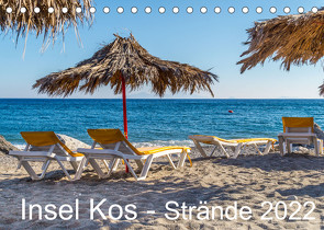 Insel Kos – Strände 2022 (Tischkalender 2022 DIN A5 quer) von O. Schüller und Elke Schüller,  Stefan