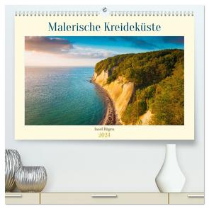 Insel Rügen – Malerische Kreideküste (hochwertiger Premium Wandkalender 2024 DIN A2 quer), Kunstdruck in Hochglanz von Wasilewski,  Martin