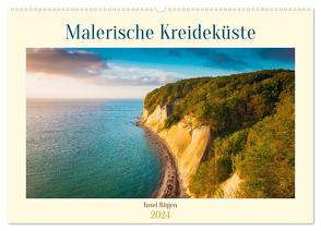 Insel Rügen – Malerische Kreideküste (Wandkalender 2024 DIN A2 quer), CALVENDO Monatskalender von Wasilewski,  Martin