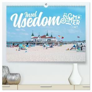 Insel Usedom – It‘s Summer Time (hochwertiger Premium Wandkalender 2024 DIN A2 quer), Kunstdruck in Hochglanz von Freise (lenshiker@gmail.com),  Gunnar