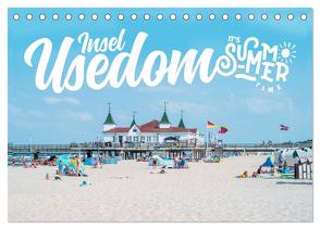 Insel Usedom – It‘s Summer Time (Tischkalender 2024 DIN A5 quer), CALVENDO Monatskalender von Freise (lenshiker@gmail.com),  Gunnar