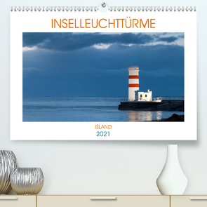 Inselleuchttürme Island (Premium, hochwertiger DIN A2 Wandkalender 2021, Kunstdruck in Hochglanz) von Bernhard,  Anne-Barbara