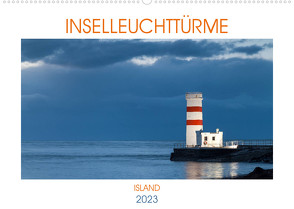 Inselleuchttürme Island (Wandkalender 2023 DIN A2 quer) von Bernhard,  Anne-Barbara