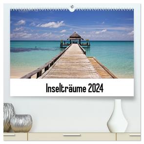 Inselträume 2024 (hochwertiger Premium Wandkalender 2024 DIN A2 quer), Kunstdruck in Hochglanz von Päch,  Henrik