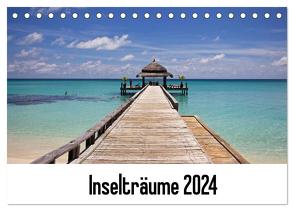 Inselträume 2024 (Tischkalender 2024 DIN A5 quer), CALVENDO Monatskalender von Päch,  Henrik