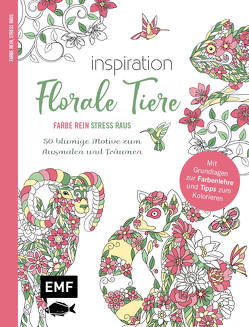 Inspiration Florale Tiere – 50 blumige Motive zum Ausmalen und Träumen