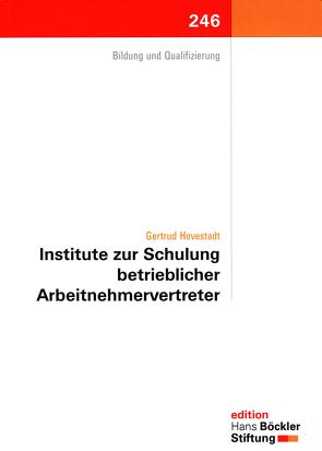 Institute zur Schulung betrieblicher Arbeitnehmervertreter von Hovestadt,  Gertrud