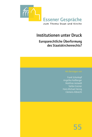 Institutionen unter Druck von Uhle,  Arnd, Wolf,  Judith