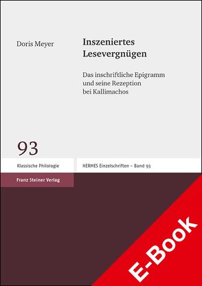 Inszeniertes Lesevergnügen von Meyer,  Doris