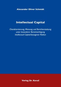 Intellectual Capital von Schmidt,  Alexander O