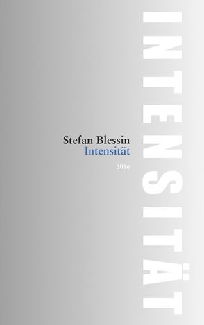 Intensität von Blessin,  Stefan