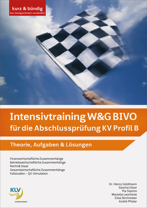 Intensivtraining W&G BIVO für die Abschlussprüfung KV Profil B von Birchmeier,  Elias, Brunner,  Matthias, Gloor,  Sascha, Goldmann,  Henry, Pfister,  André, Stamm,  Pia, Stenz-Leonforte,  Mariella