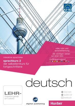 interaktive sprachreise sprachkurs 2 deutsch von Hueber Verlag GmbH & Co. KG