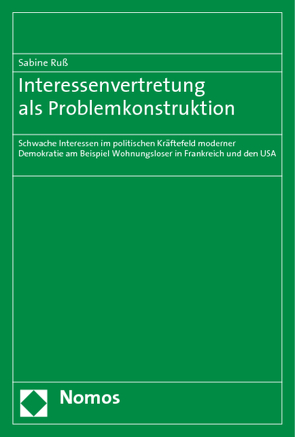 Interessenvertretung als Problemkonstruktion von Russ,  Sabine