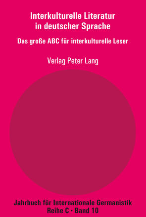 Interkulturelle Literatur in deutscher Sprache von Chiellino,  Carmine