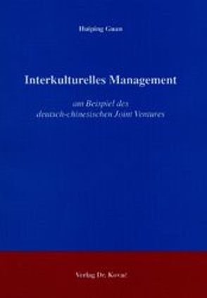 Interkulturelles Management von Guan,  Huiping