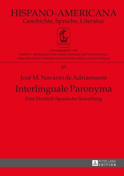 Interlinguale Paronyma von Navarro de Adriaensens,  José M., Navarro Ramil,  Beatriz