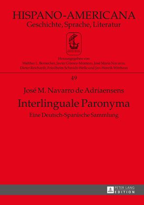 Interlinguale Paronyma von Navarro de Adriaensens,  José M., Navarro Ramil,  Beatriz