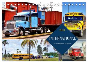 INTERNATIONAL – Die Traditionsmarke aus Chicago (Tischkalender 2024 DIN A5 quer), CALVENDO Monatskalender von von Loewis of Menar,  Henning