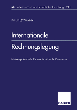 Internationale Rechnungslegung von Lettmann,  Philip