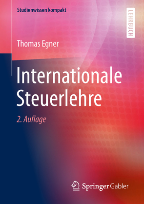 Internationale Steuerlehre von Egner,  Thomas