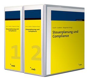 Steuerplanung und Compliance ohne Fortsetzungsbez. von Adam,  Sebastian, Albrecht,  Julian, Arlt,  Bernhard, Bergmann,  Malte, Binder,  Sebastian, Blumenberg,  Jens, Borstell,  Thomas, Delp,  Udo A., Dremel,  Ralf, Ehlermann,  Christian, Erdem,  Elias, Färber,  Niklas, Fischer,  Hardy, Goebel,  Sören, Goller,  Anke, Gosch,  Dietmar, Grotherr,  Siegfried, Gsödl,  Markus, Haiß,  Uta, Hardeck,  Inga, Haun,  Jürgen, Heinsen,  Oliver, Hölscher,  Sebastian, Hupka,  Arnold, Kessler,  Wolfgang, Kirchesch,  Ralf, Kleinert,  Jens, Klumpp,  Simon, Köhler,  Stefan, Kollruss,  Thomas, Korff,  Matthias, Kreutziger,  Stefan, Lang,  Michael, Lennert,  Philipp, Linn,  Alexander, Luckey,  Jörg, Lühn,  Andreas, Mach,  Holger, Malisius,  Christian, Märker,  Elisabeth, Maywald,  Andreas, Müller,  Stephanie, Nagler,  Jürgen, Nakhai,  Katja, Oppel,  Florian, Pignot,  Benedikt, Rademacher-Gottwald,  Claudia, Rasch,  Stephan, Reich,  Manfred, Richter,  Thomas, Riedl,  Andreas, Riesselmann,  Heike, Roser,  Frank, Sabel,  Gerrit, Salzmann,  Stephan, Scheifele,  Matthias, Schiessl,  LL.M.,  Martin, Schindler,  Anton, Schmid,  Carsten, Schmidt,  Sebastian, Schrepp,  Caroline V., Schwarz,  Sebastian, Shou,  Shuning, Stein,  Thomas, Stevens,  Ton, Töben,  Thomas, Ungemach,  Markus, van der Ham,  Susann, Vögele,  Alexander, Vögele,  Jean-Benoit, Wagner,  Vanessa, Walter,  Wolfgang, Wang,  Huili, Wulf,  Martin, Zänker,  Anne