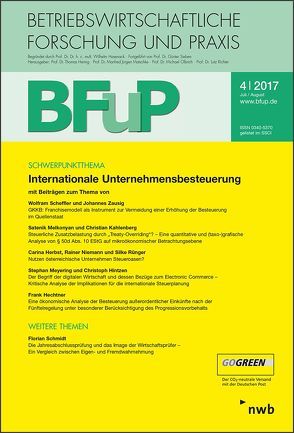 Internationale Unternehmensbesteuerung