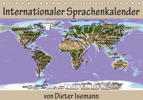 Internationaler Sprachenkalender (Tischkalender 2021 DIN A5 quer) von Isemann,  Dieter