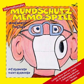 Internationales Mundschutz-Memo-Spiel von Elsasser,  Pit