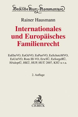 Internationales und Europäisches Familienrecht von Hausmann,  Rainer