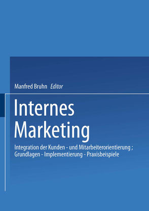 Internes Marketing von Manfred,  Bruhn