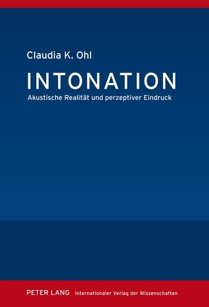 Intonation von Ohl,  Claudia K.