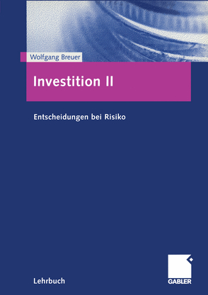 Investition II von Breuer,  Wolfgang